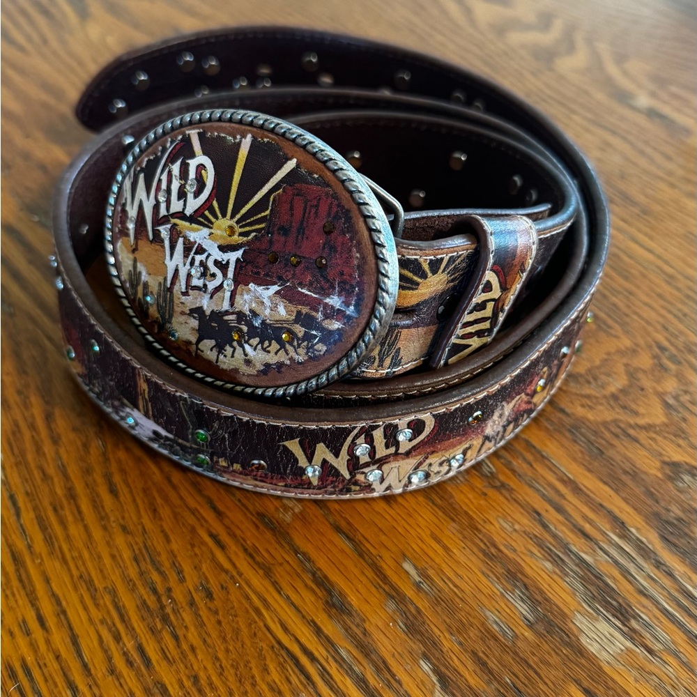 Wild West western belt